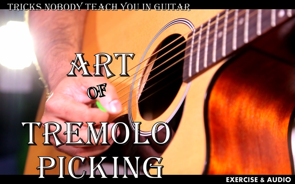Guitar Book - Art of Tremolo Picking Guitarist techniques