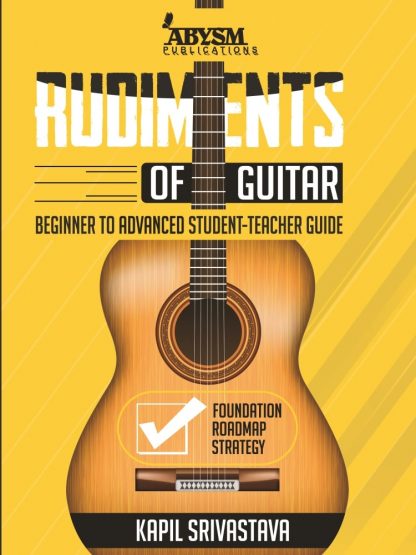 Rudiments of Guitar Book Buy Online Beginners Guide Chords Learn Books Advanced